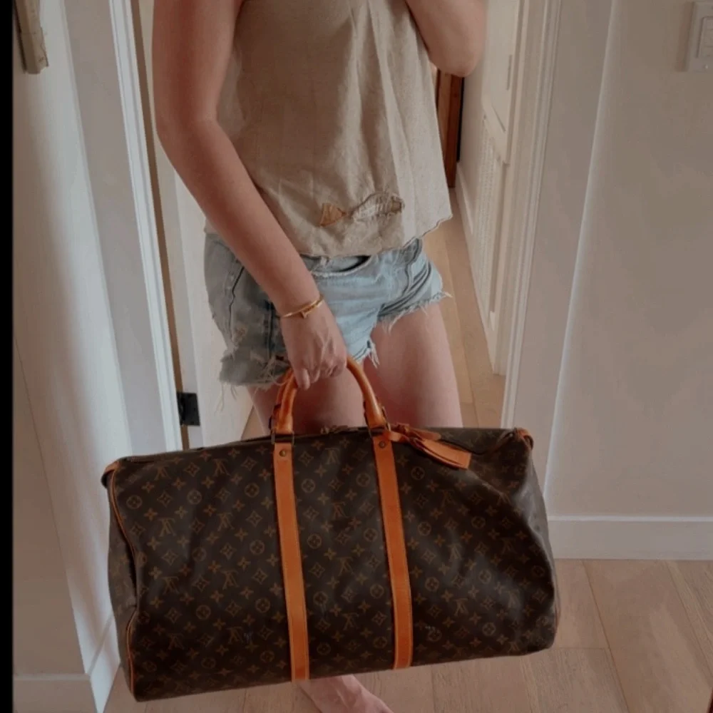 Louis Vuitton Keepall 55 • Vintage Monogram • Made in France